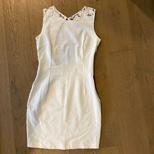 White Bridal mini dress